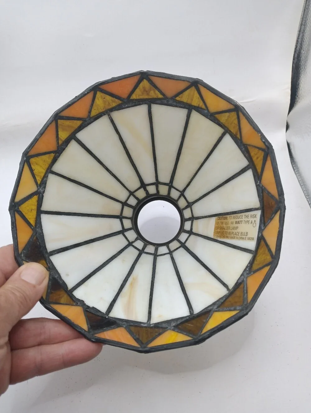 Tiffany Style Leaded Stained Glass Lamp Shade